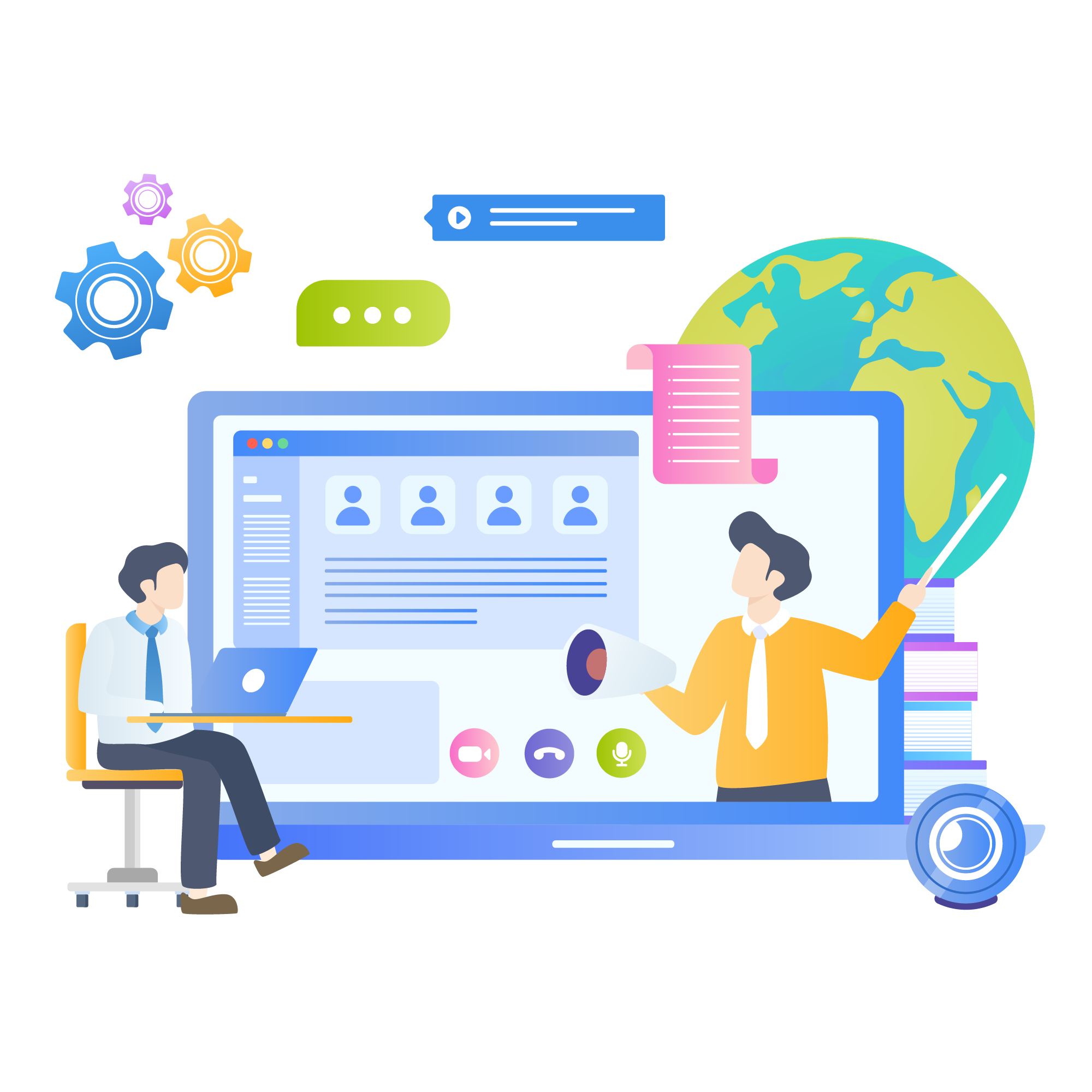 Education illustration